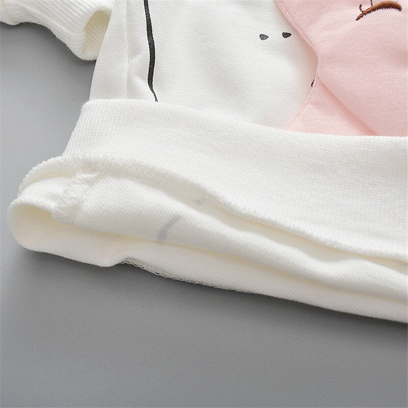 Starry Comfort: Cozy Long Sleeve Sweatshirt for Baby Girls and Boys