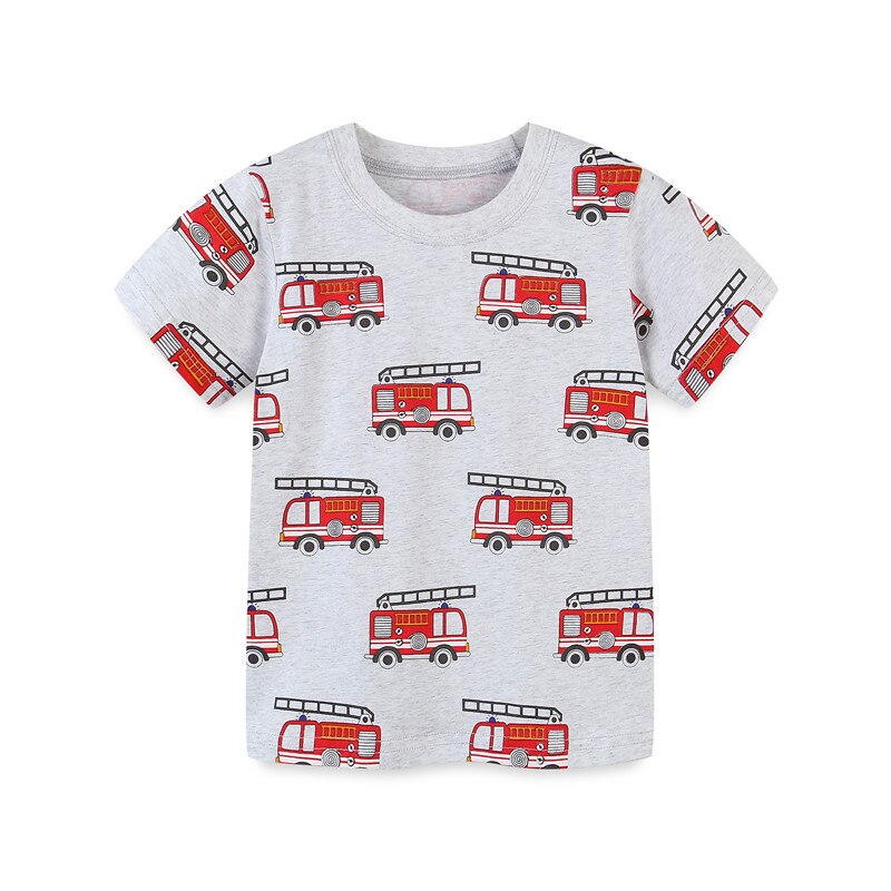 Sky High Fun: Cartoon Aircraft T-Shirts for Summer