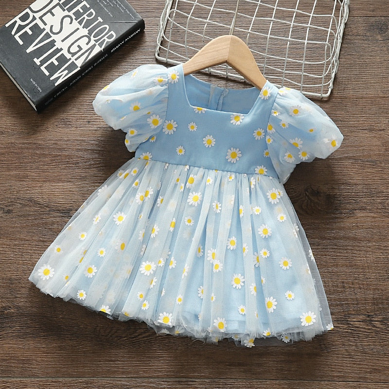 Summer Princess: Elegant Baby Girl Tutu Dress for Special Occasions