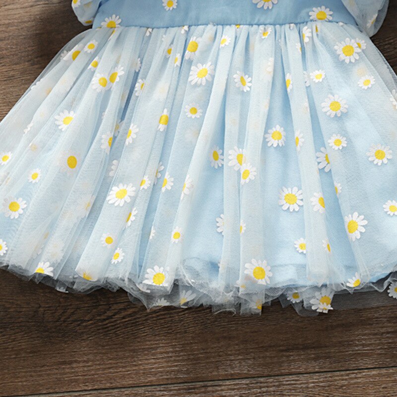 Summer Princess: Elegant Baby Girl Tutu Dress for Special Occasions