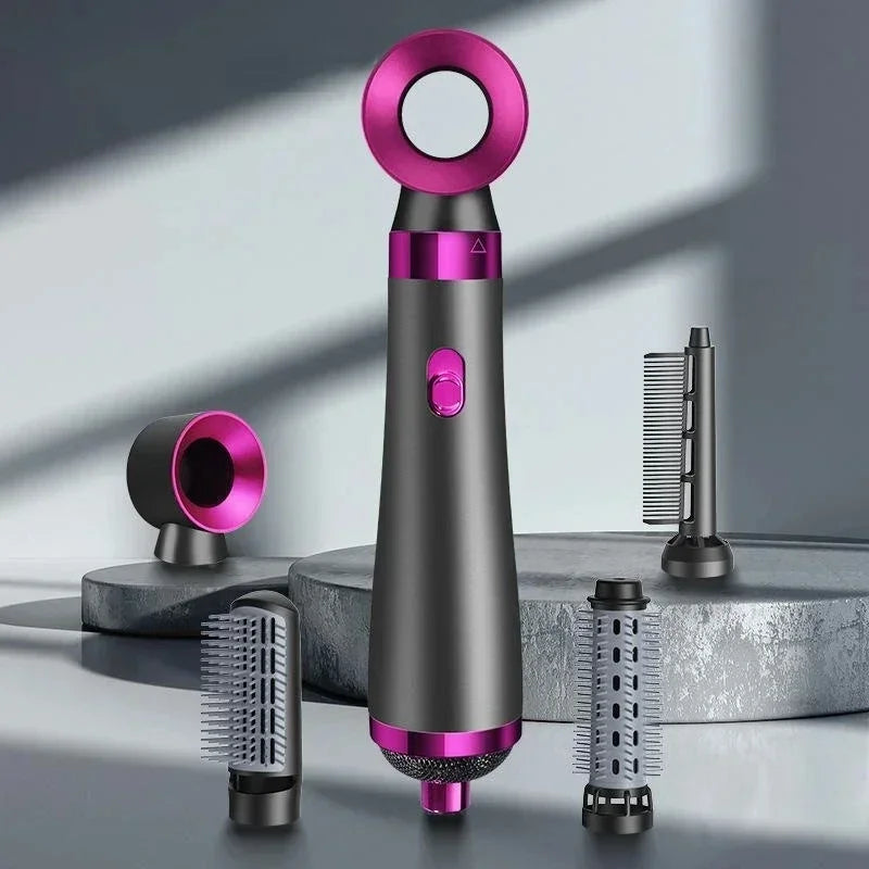 Create Your Style - Versatile 5 in 1 Hair Dryer Hot Air Brush Styler and Volumizer