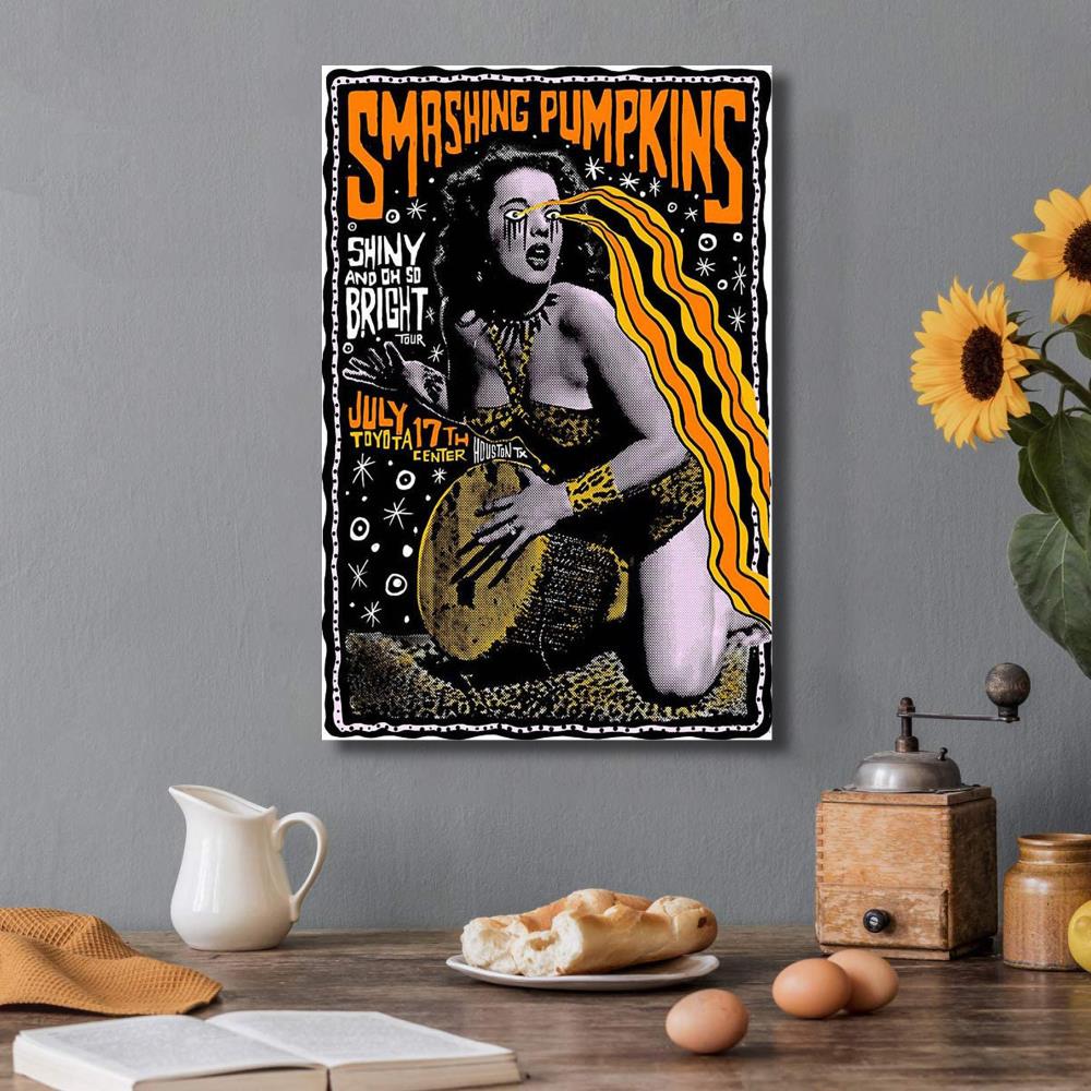 the smashing pumpkins Singer Canvas Art Poster and Wall Art Picture Print Modern Family bedroom Decor Posters