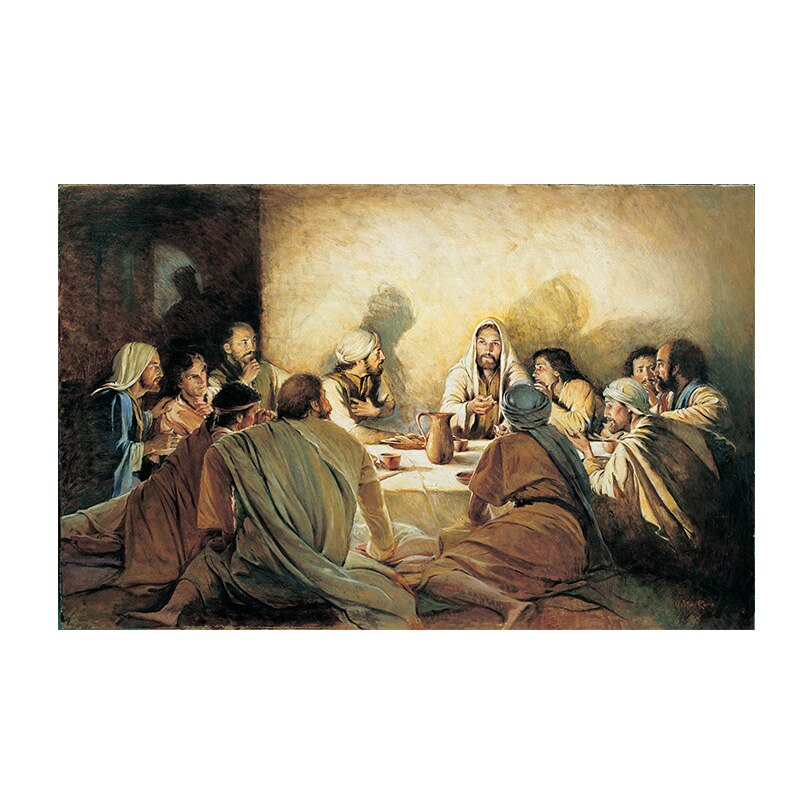 Modern Religious Christian Poster Spiritual Jesus Christ Art Posters Prints Canvas Painting Wall Pictures Living Room Home Decor