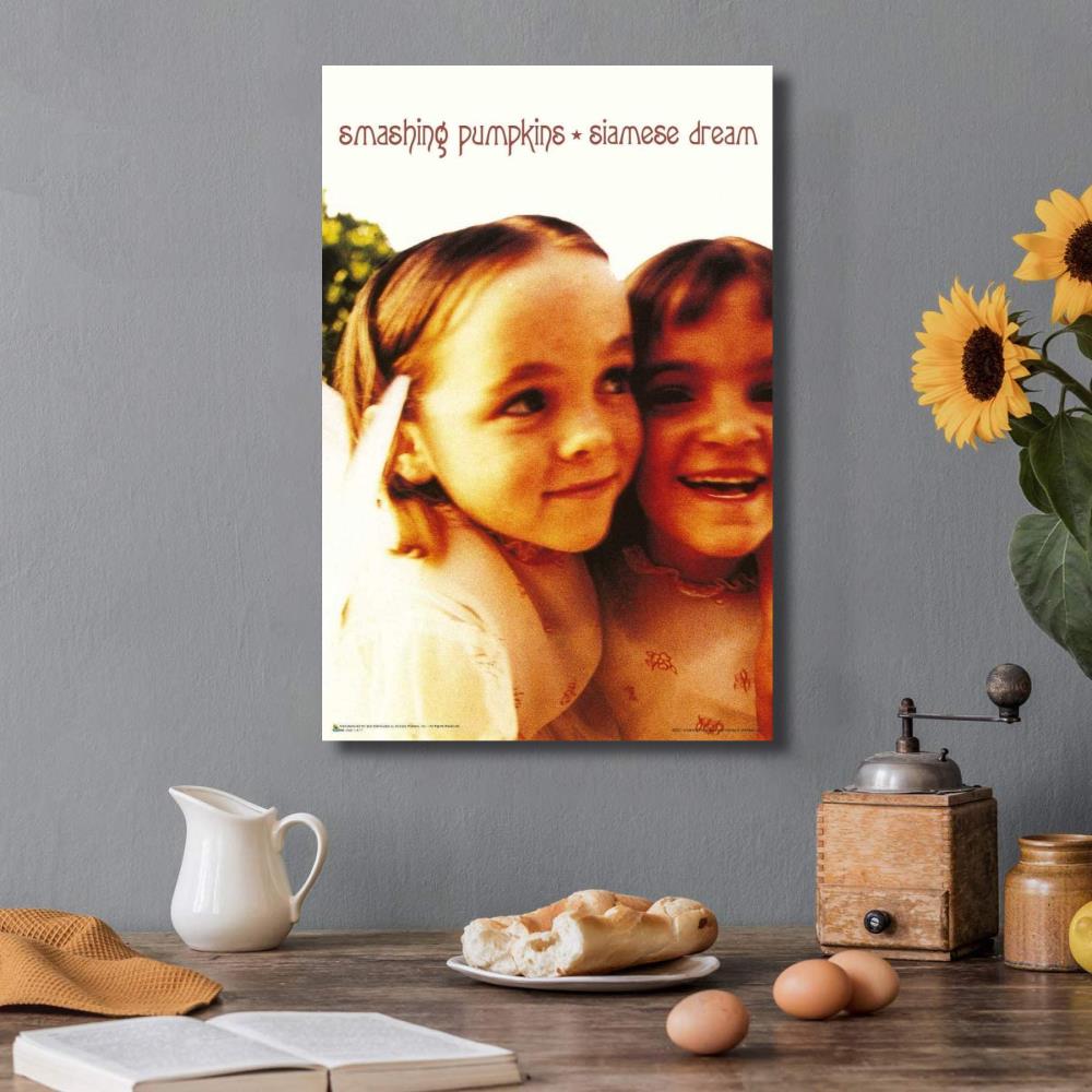 the smashing pumpkins Singer Canvas Art Poster and Wall Art Picture Print Modern Family bedroom Decor Posters