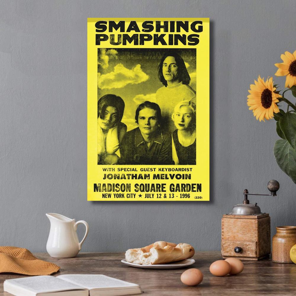 the smashing pumpkins Singer Canvas Art Poster and Wall Art Picture Print Modern Family bedroom Decor Posters