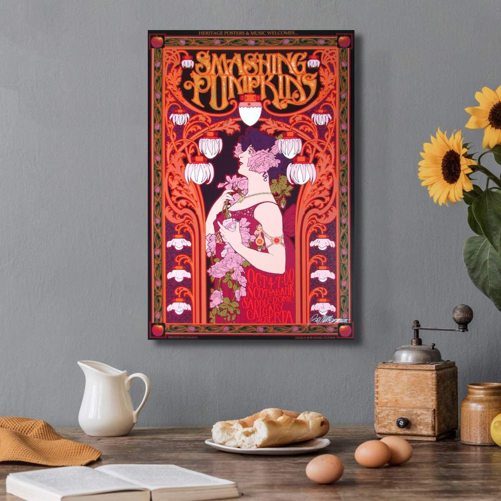 the smashing pumpkins Singer Canvas Art Poster and Wall Art Picture Print Modern Family bedroom Decor Posters