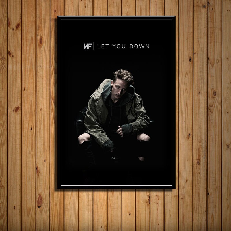 Painting Art NF American Rapper Hip Hop Music Star Rap Singer Poster And Prints Canvas Wall Pictures For Living Room Home Decor