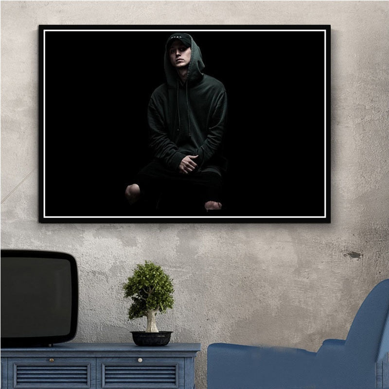 Painting Art NF American Rapper Hip Hop Music Star Rap Singer Poster And Prints Canvas Wall Pictures For Living Room Home Decor