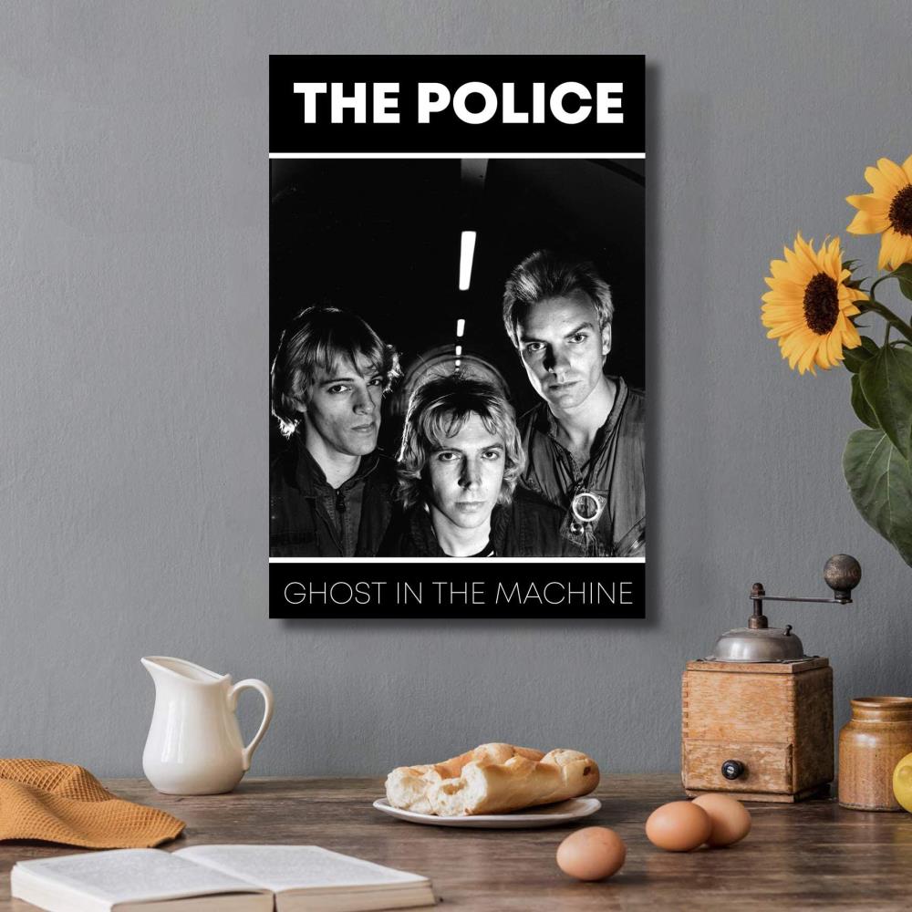 The Police Band Canvas Art Poster and Wall Art Picture Print Modern Family bedroom Decor Posters