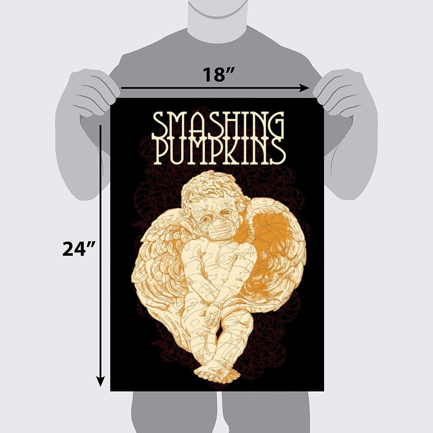 the smashing pumpkins Singer Canvas Art Poster and Wall Art Picture Print Modern Family bedroom Decor Posters