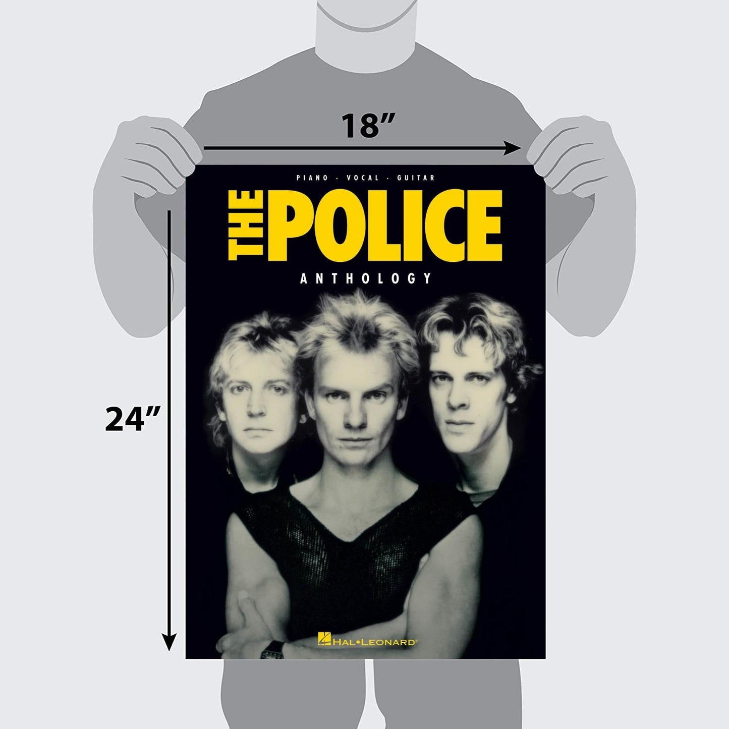 The Police Band Canvas Art Poster and Wall Art Picture Print Modern Family bedroom Decor Posters