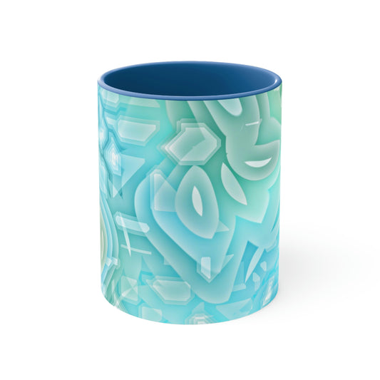 Accent Coffee Mug, 11oz in the Colors of the Sea