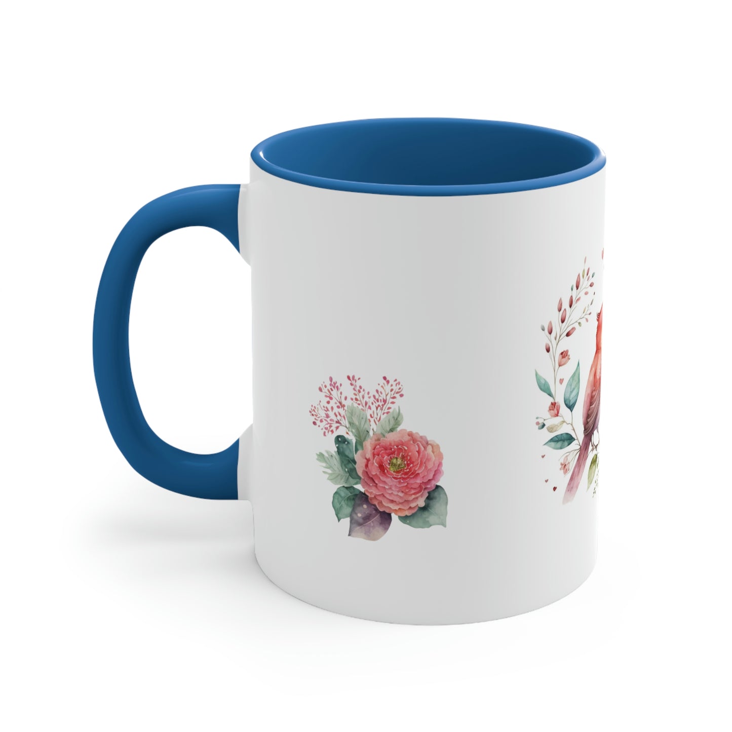 Copy of Accent Coffee Mug, 11oz Love Birds