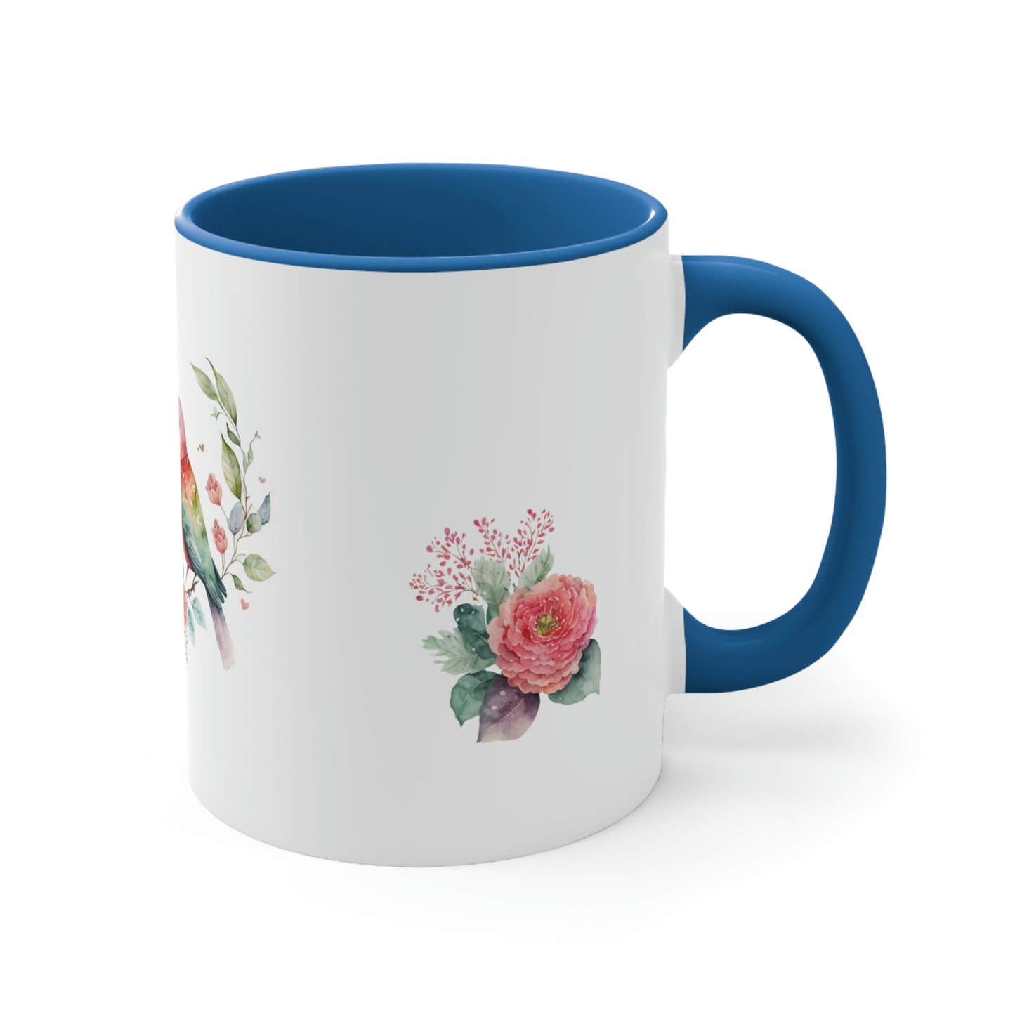 Copy of Accent Coffee Mug, 11oz Love Birds