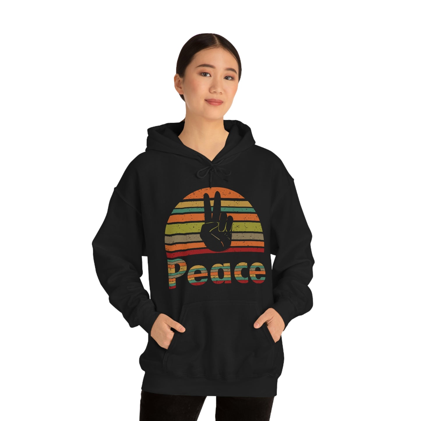 Unisex Heavy Blend™ Hooded Sweatshirt Peace