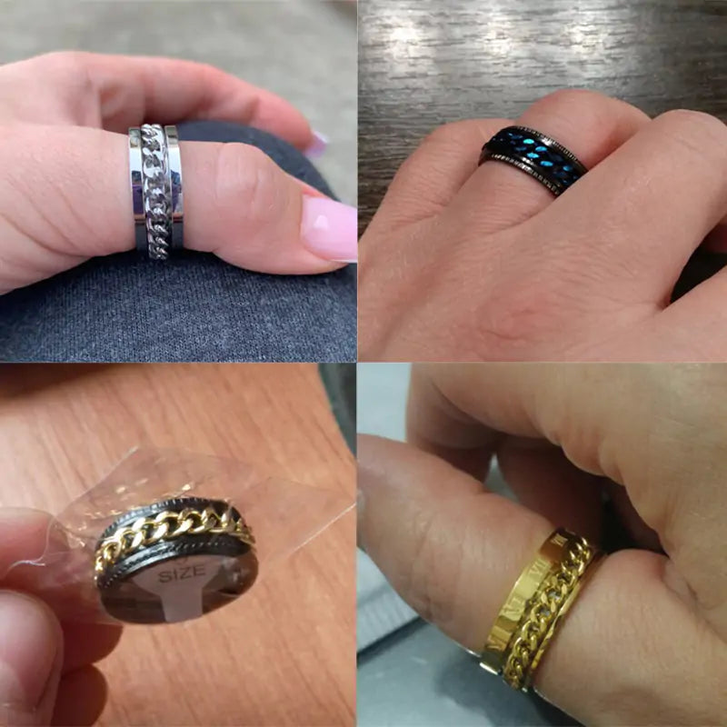 Cool Stylish Rotatable Ring