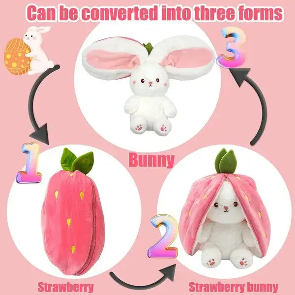 Rabbit Fruit Doll A Lovely Toy For Kids Perfect For Easter